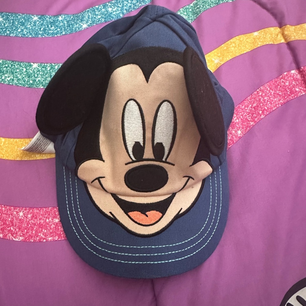 Blue Mickey Mouse Cap